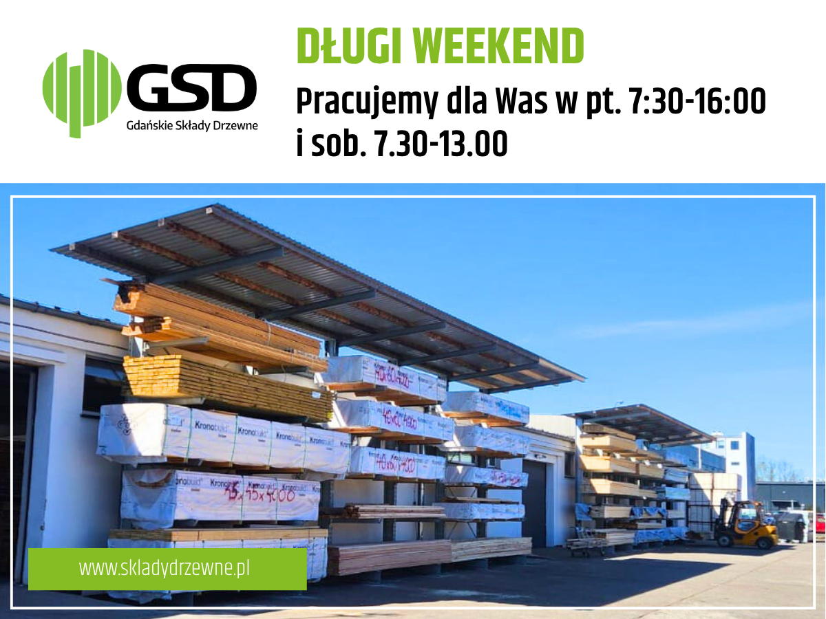 Pracujemy dla Was w długi weekend